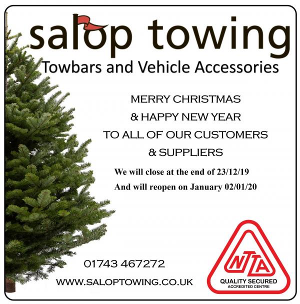 salop towing christmas hours 2020